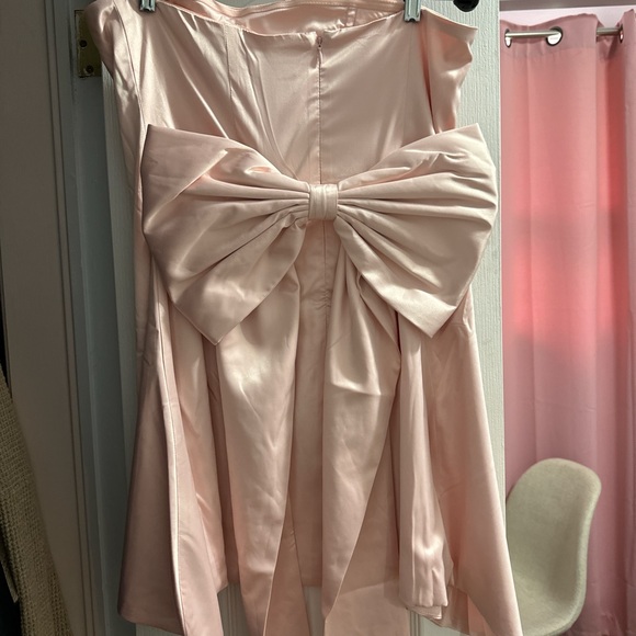 BABYBOO FREJA MINI DRESS-BLUSH - Picture 3 of 6